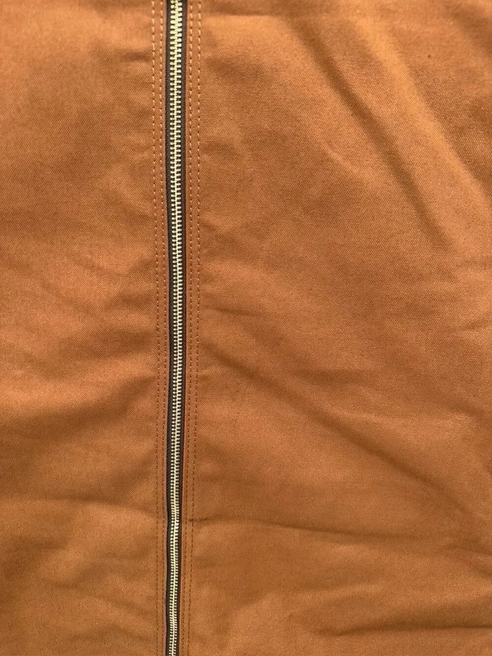 Louis Vuitton Brown Canvas Garment Bag With Gold Hardware & Zipper Closure